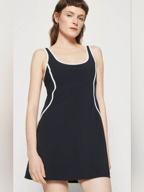 NWT YPB sculptLUX Active Dress from Abercrombie & Fitch, Small, Black